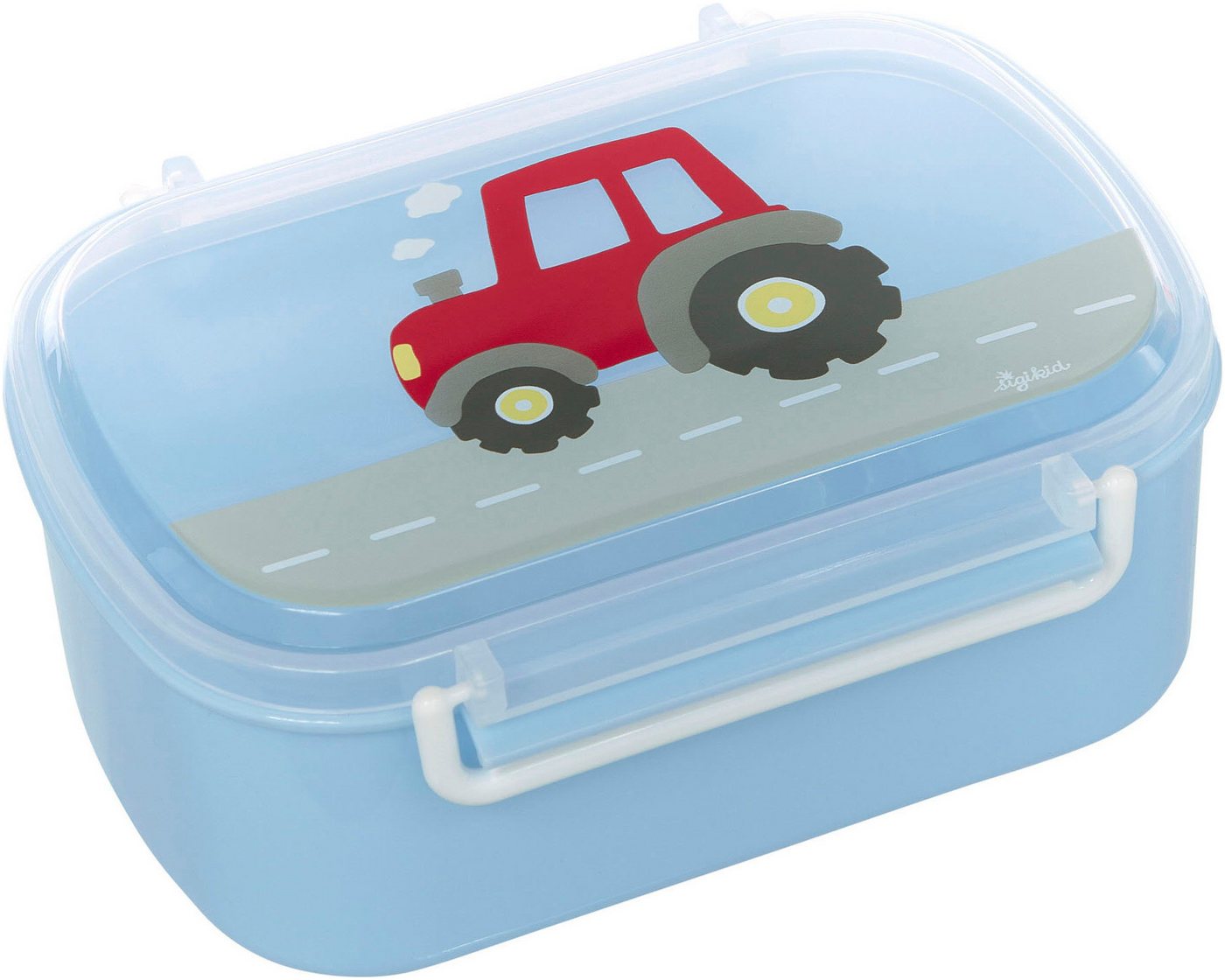 Sigikid Lunchbox Traktor blau, (2-tlg) von Sigikid