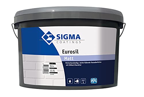 SIGMA Eurosil matt, weiss 5L - siikonharzmodifizierte Fassadenfarbe SIGMA Eurosil matt, weiss 5L - siikonharzmodifizierte Fassadenfarbe von Sigma Coatings
