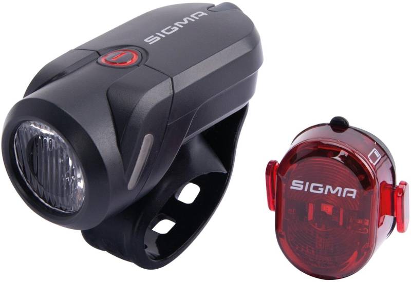Sigma Sport Akku-LED-Leuchten-Set Aura 35 USB / Nugget II von Sigma Sport