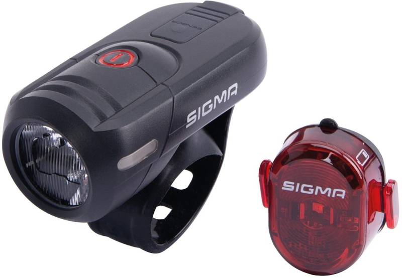 Sigma Sport Akku-LED-Leuchten-Set Aura 45 USB / Nugget II von Sigma Sport