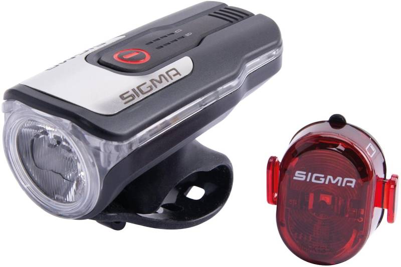 Sigma Sport Akku-LED-Leuchten-Set Aura 80 USB / Nugget II von Sigma Sport