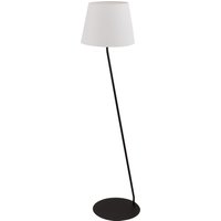 Design Stehlampe Schwarz Weiß Metall Kunststoff 151 cm von Sigma