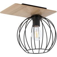 Deckenlampe E27 Schwarz Natur Metall Holz innen Deckenlampe E27 Schwarz Natur Metall Holz innen von Sigma