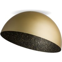 Runde Deckenleuchte Metall Schwarz Gold E27 Ø35 cm Runde Deckenleuchte Metall Schwarz Gold E27 Ø35 cm von Sigma