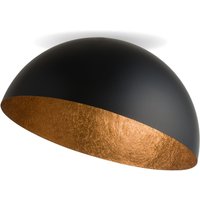 Deckenlampe Schwarz Kupfer Loft Metall E27 Ø50 cm rund Deckenlampe Schwarz Kupfer Loft Metall E27 Ø50 cm rund von Sigma