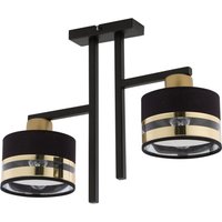 Deckenleuchte blendarm Schwarz Gold E27 gemütlich Deckenleuchte blendarm Schwarz Gold E27 gemütlich von Sigma