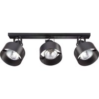 Deckenspot Schwarz 3 verstellbare Schirme Deckenspot Schwarz 3 verstellbare Schirme von Sigma