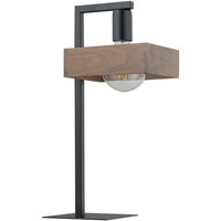 Tischleuchte Schwarz Holz Lesen klein 45 cm wohnlich Tischleuchte Schwarz Holz Lesen klein 45 cm wohnlich von Sigma