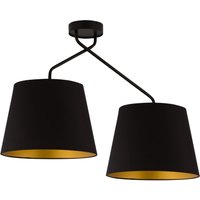 Deckenleuchte blendarm in Schwarz Gold E27 stylisch Deckenleuchte blendarm in Schwarz Gold E27 stylisch von Sigma