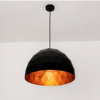 Design Hängelampe Schwarz Kupfer von Sigma