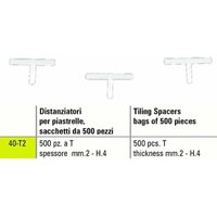 FLIESENTRENNER T SIGMA 40-T2 500-TEILIGE TASCHEN DICKE mm 2 - H.4 FLIESENTRENNER T SIGMA 40-T2 500-TEILIGE TASCHEN DICKE mm 2 - H.4 von Sigma