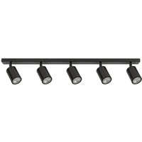 Deckenstrahler Schwarz Metall GU10 L:80 cm verstellbar Deckenstrahler Schwarz Metall GU10 L:80 cm verstellbar von Sigma