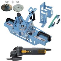 Fliesenbearbeitung Sigma simple bevel 36A5D + 36C4 + winkelschleifer cat DX37 von Sigma