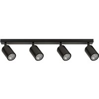 Gebraucht] Sigma Deckenstrahler Zoom Deckenleuchte Deckenlampe 4 Flg. Leuchte Lampe Schwarz B-Ware von Sigma
