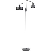 Schwarze Stehlampe Metall groß 174 cm E27 Retro Design von Sigma