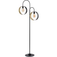 Große Stehleuchte Gold Schwarz E27 164 cm dekorativ von Sigma