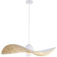 Hängeleuchte E27 Weiß Gold Modern Esszimmer Hängeleuchte E27 Weiß Gold Modern Esszimmer von Sigma