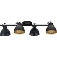 Flexibler Deckenspot Schwarz Gold Metall E27 Industrie Flexibler Deckenspot Schwarz Gold Metall E27 Industrie von Sigma