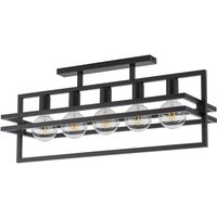 Deckenlampe Mehrflammig Schwarz Metall E27 stylisch Deckenlampe Mehrflammig Schwarz Metall E27 stylisch von Sigma