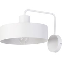 Retro Wandlampe Weiß Metall auffällig E27 dekorativ Retro Wandlampe Weiß Metall auffällig E27 dekorativ von Sigma