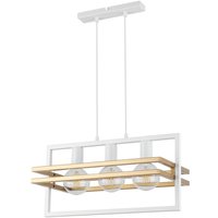 Pendelleuchte Metall Weiß Gold 3-flmg bis 0,8 m elegant Pendelleuchte Metall Weiß Gold 3-flmg bis 0,8 m elegant von Sigma