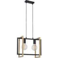Metall Hängelampe Schwarz Gold E27 L:41 cm stilvoll Metall Hängelampe Schwarz Gold E27 L:41 cm stilvoll von Sigma