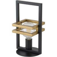 Moderne Tischlampe Schwarz Leselicht E27 32 cm klein von Sigma