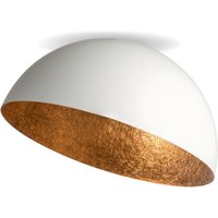 Deckenleuchte Kupfer Weiß klein Ø35 cm E27 Loft Design Deckenleuchte Kupfer Weiß klein Ø35 cm E27 Loft Design von Sigma