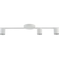 GU10 Deckenleuchte 3-flammig Metall Weiß 70 cm lang GU10 Deckenleuchte 3-flammig Metall Weiß 70 cm lang von Sigma
