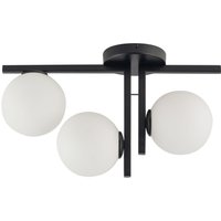Moderne Deckenlampe Stahl Glas L:48 cm G9 blendarm Moderne Deckenlampe Stahl Glas L:48 cm G9 blendarm von Sigma