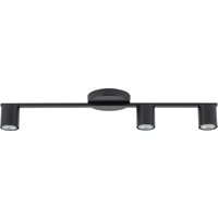 Schwarze Deckenlampe Zylinder GU10 3-flammig 70 cm groß Schwarze Deckenlampe Zylinder GU10 3-flammig 70 cm groß von Sigma