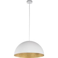 Moderne Hängelampe Weiß Gold Ferra von Sigma