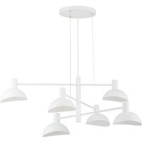 Moderne Pendelleuchte Weiß Metall E14 B:90 cm groß von Sigma