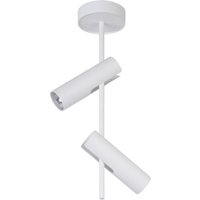 Weißer Deckenstrahler Metall GU10 H:55 cm beweglich von Sigma