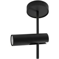 [NEUWERTIG] B-Ware Deckenspot Leda 1 Synonym Hauptkeyword Anthrazit 1 Flammig Stahl Höhe 34 Cm von Sigma