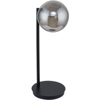 Nachttischlampe Schwarz Grau Glas Kugel 44 cm Leselicht Nachttischlampe Schwarz Grau Glas Kugel 44 cm Leselicht von Sigma