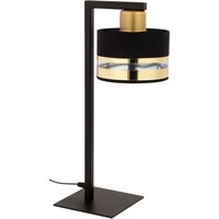 Blendarme Nachttischlampe Schwarz Gold Metall E27 45 cm von Sigma