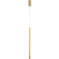 Moderne Hängelampe Gold Zylinder Modern Ø5 cm rund G9 von Sigma
