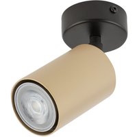Metall Deckenstrahler Schwarz Gold GU10 verstellbar von Sigma