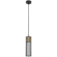 Pendelleuchte Zylinder Schwarz Gold GU10 akzentuiert Pendelleuchte Zylinder Schwarz Gold GU10 akzentuiert von Sigma