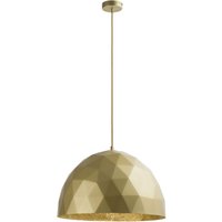 Runde Pendelleuchte Gold Metall stylisch E27 Ø50 cm von Sigma