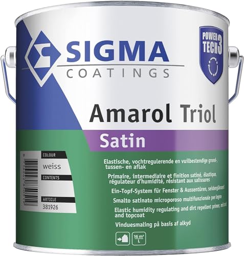 SIGMA Amarol Triol Satin 1 Liter Weiß von Sigma