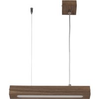 Schmale Pendelleuchte Futura aus Holz Modern LED von Sigma