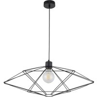 Pendelleuchte Draht Schwarz E27 0,8m L:73 cm groß von Sigma