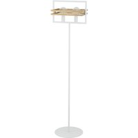 Große Stehlampe Weiß Gold Modern 162 cm 2-flammig von Sigma