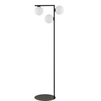 Schwarze Stehlampe Glas Metall wohnlich 150 cm 3-flmg Schwarze Stehlampe Glas Metall wohnlich 150 cm 3-flmg von Sigma