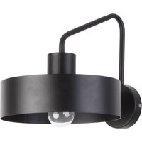 Metall Wandlampe Retro Design in Schwarz E27 B:25 cm Metall Wandlampe Retro Design in Schwarz E27 B:25 cm von Sigma