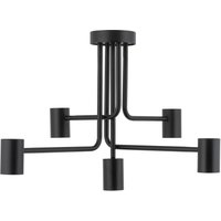 Deckenlampe Schwarz Metall GU10 Beleuchtung akzentuiert Deckenlampe Schwarz Metall GU10 Beleuchtung akzentuiert von Sigma