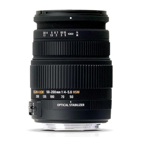Sigma 50 200 Mm F4 56 Dc Hsm Os Für Sony Objektiv Kameraobjektiv Kameralinse B-Ware von Sigma