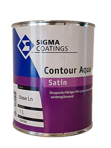 Sigma Aqua Coatings Contour-PU Satin BASE LN Innen Weiß 1 L von Sigma